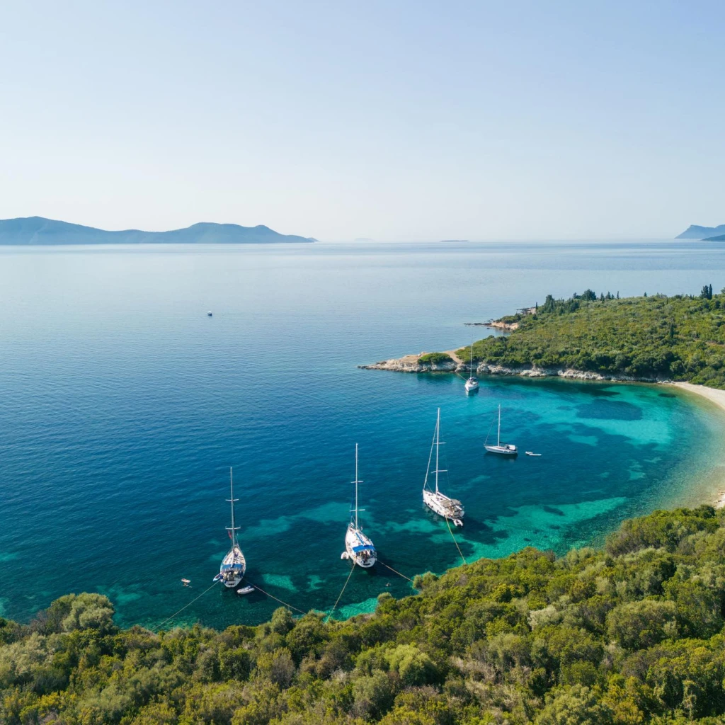 Itinerari in barca tra Lefkada e le isole Ioniche